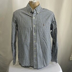 Ralph Lauren Mens Sz M  Dress Shirt Multicolor Gingham Long Sleeves